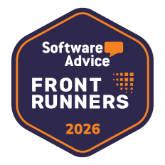 Software Advice badge for Front Runner 2026