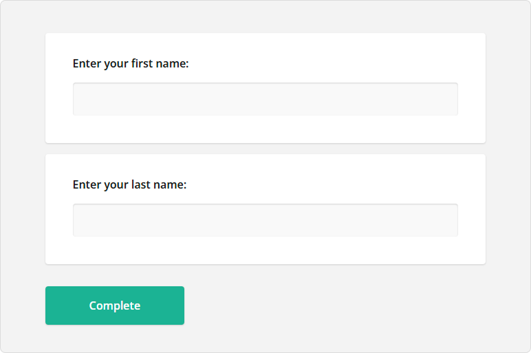 Get Started with SurveyJS - Simple Survey