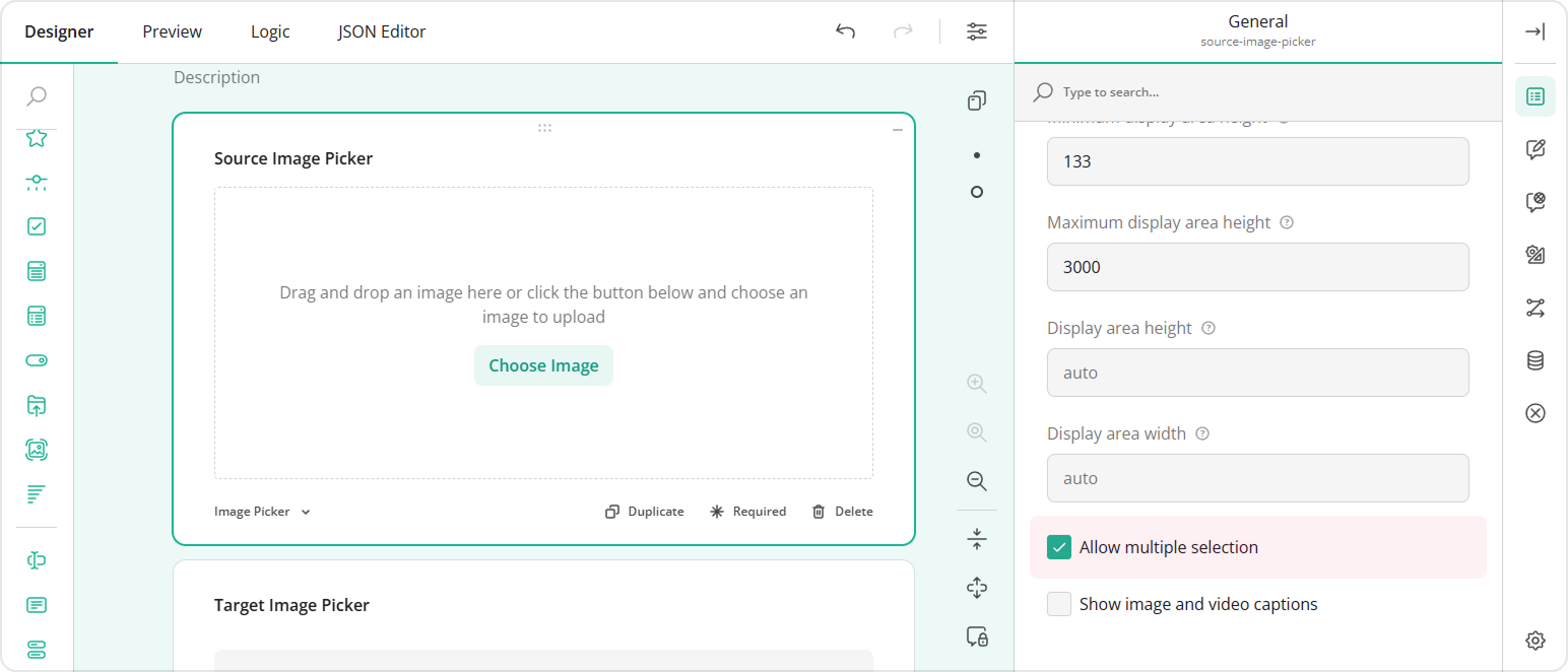 How to allow multiple selection in the Image Picker